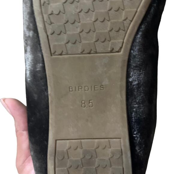 Birdies Starling Velvet Faux Fur Inner Loafers Flats Shoes Slip On 8.5 - Picture 4 of 6